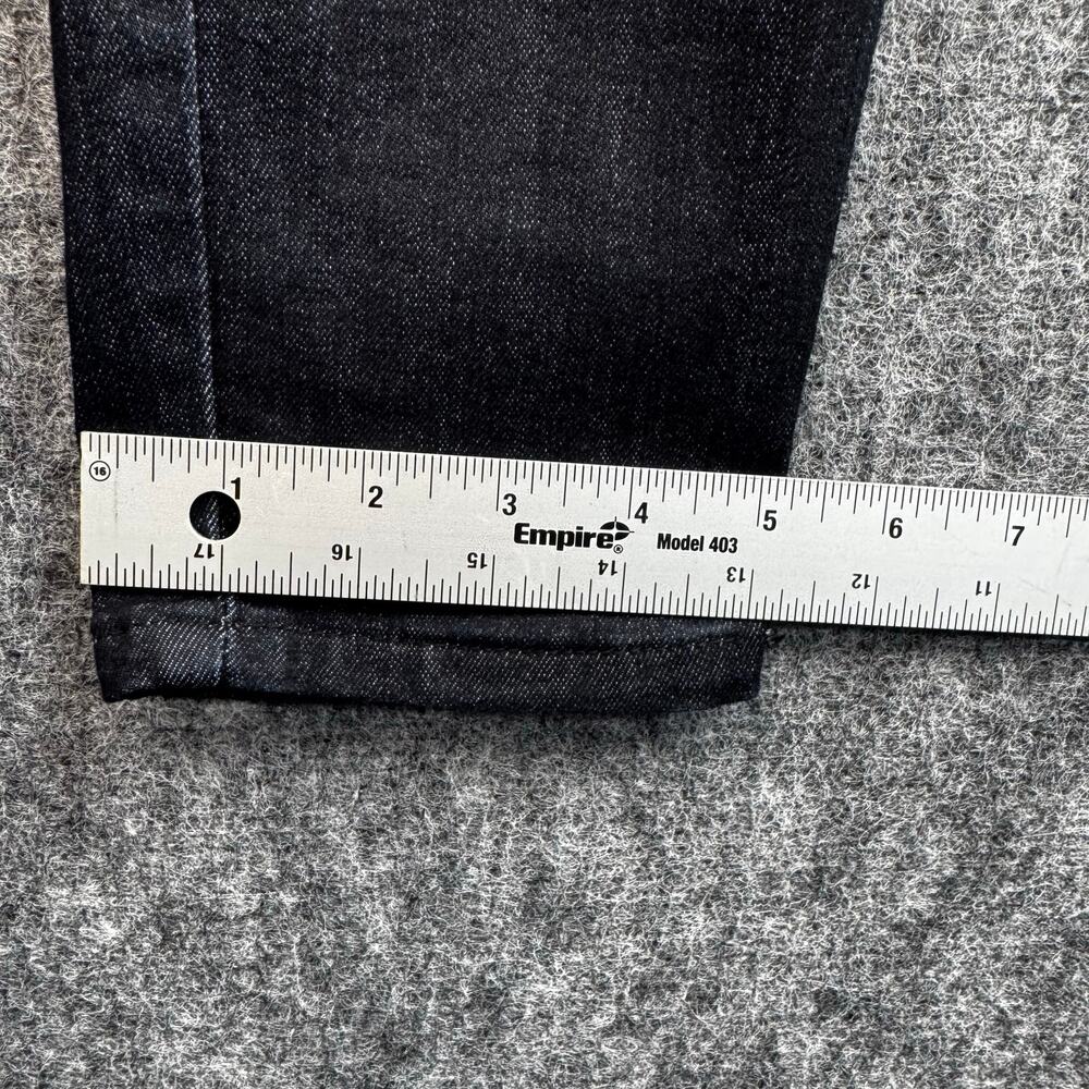 Democracy "Ab" solution Skinny Jeans Women's Size 12 Black Stretch Denim - Picture 9 of 10